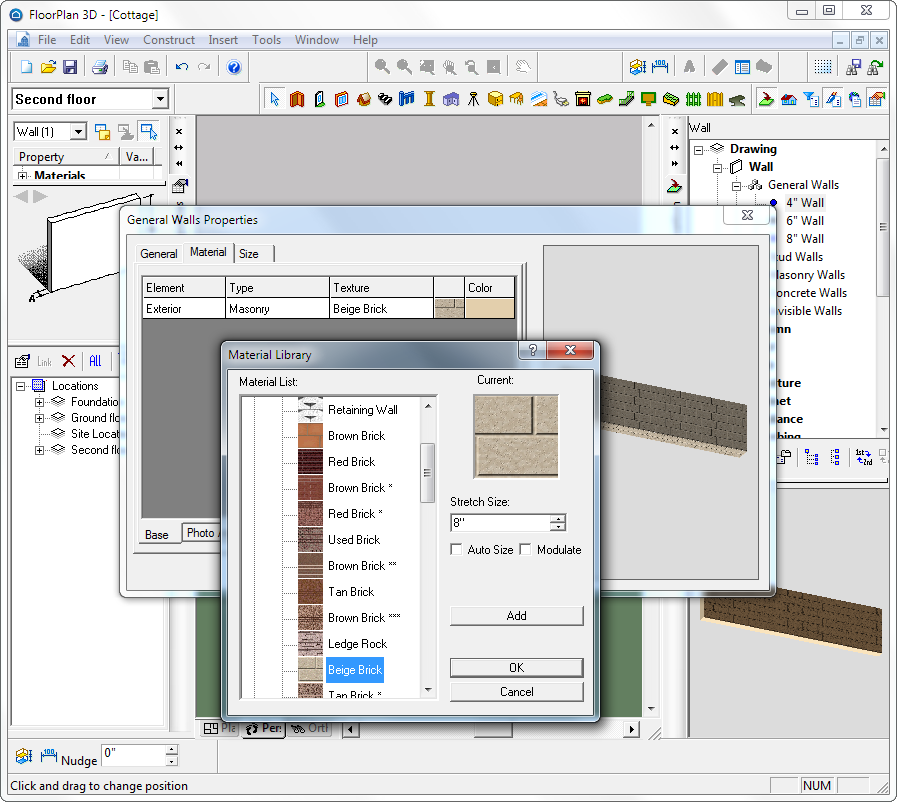 Скриншот программы FloorPlan 3D